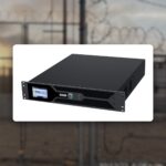 RaySense AI DAS fiber optic sensing processor, rack-mounted unit