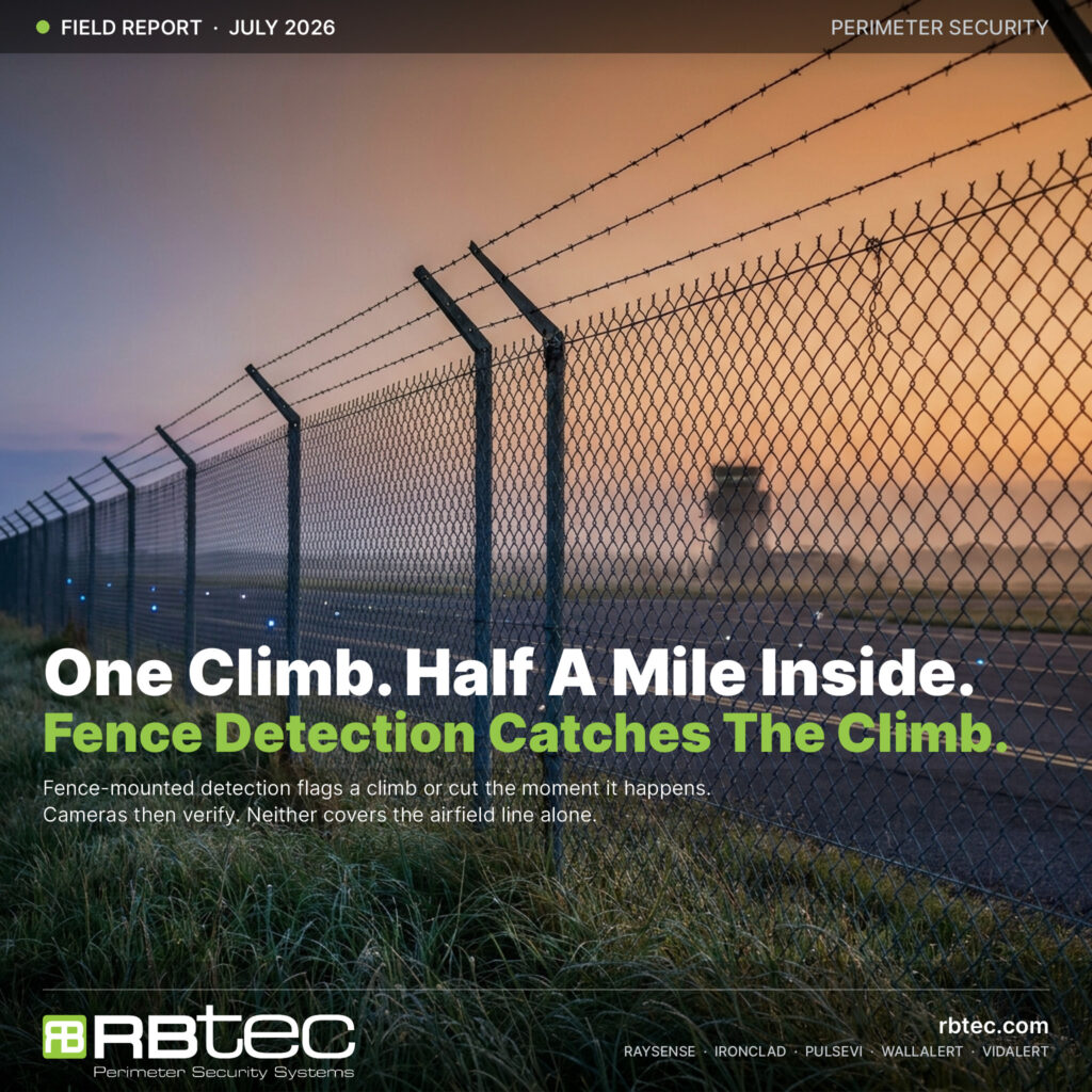 RBtec cleveland hopkins airport fence 2026 07